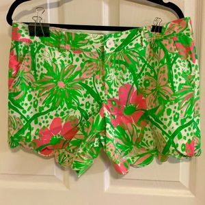 NWOT Lilly Pulitzer Tiger Lilly Buttercup Short 12